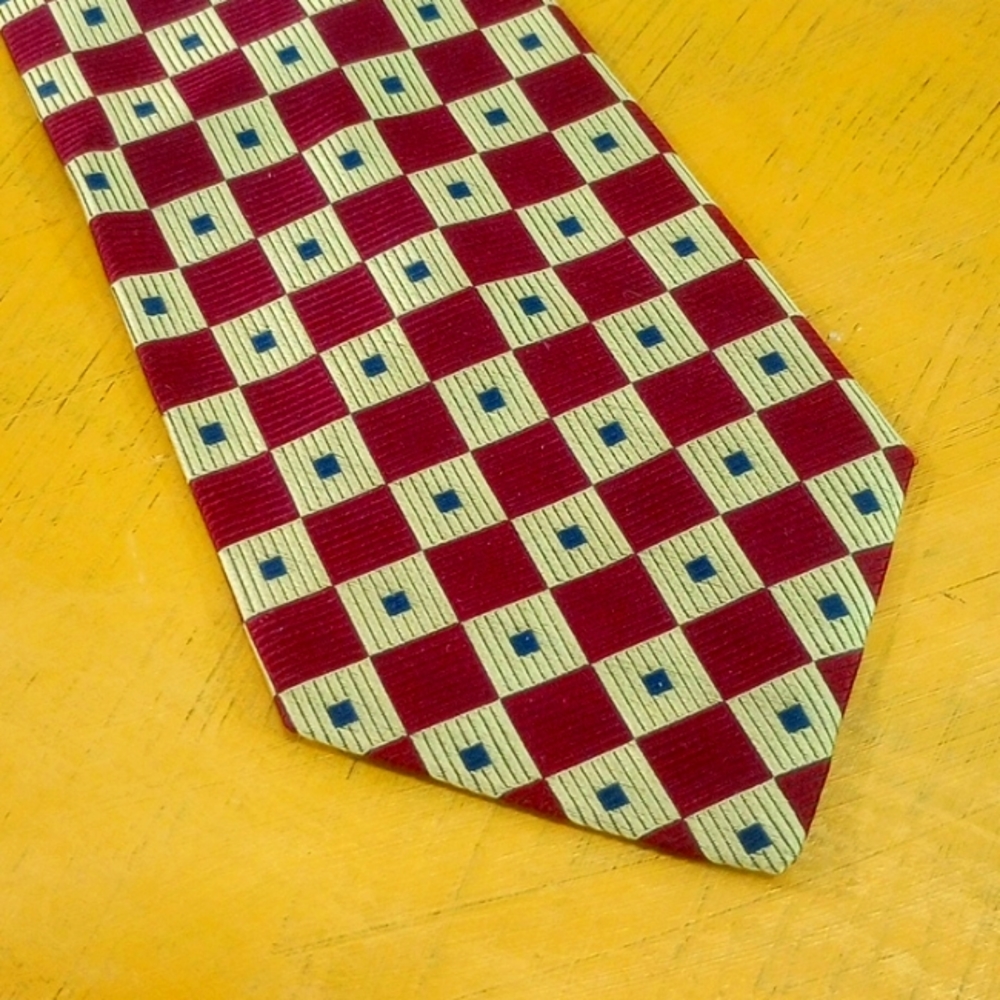PIERRE BALMAIN Paris Fine Italian Silk Tie EUC Excellent Used Condition